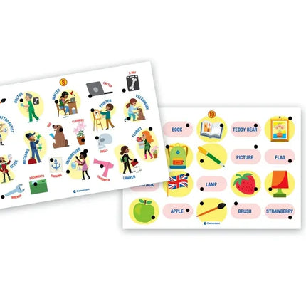 Edukacinis žaidimas „Interactive Quiz: Anglų kalba“ Clementoni 50943