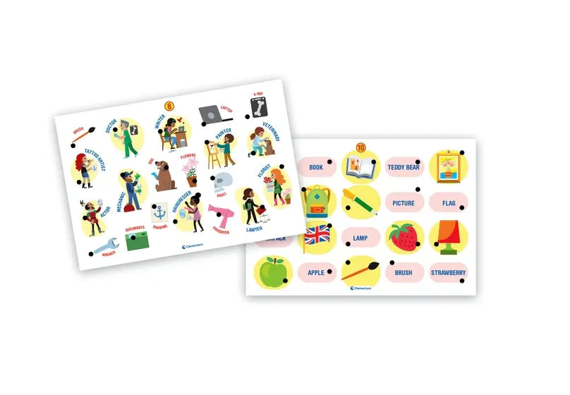 Edukacinis žaidimas „Interactive Quiz: Anglų kalba“ Clementoni 50943