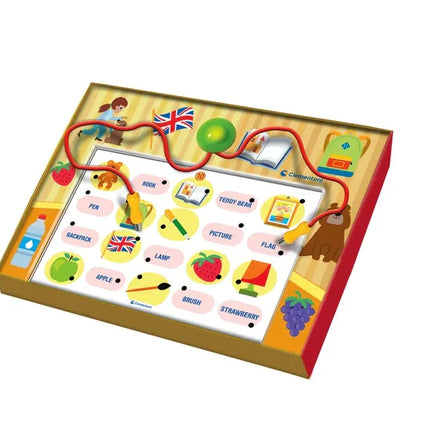 Edukacinis žaidimas „Interactive Quiz: Anglų kalba“ Clementoni 50943
