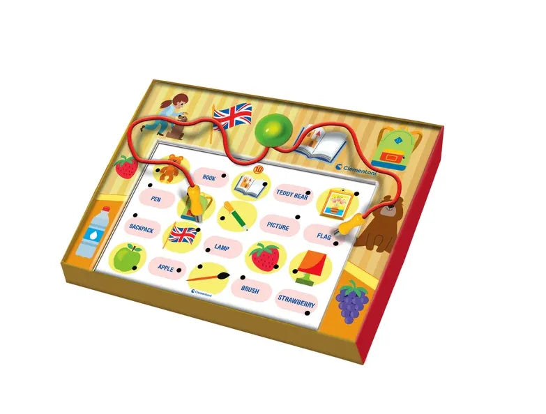 Edukacinis žaidimas „Interactive Quiz: Anglų kalba“ Clementoni 50943