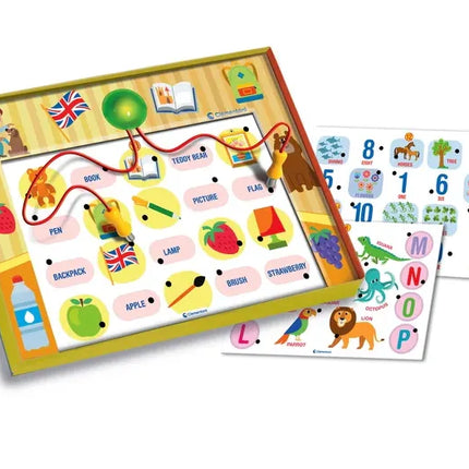 Edukacinis žaidimas „Interactive Quiz: Anglų kalba“ Clementoni 50943
