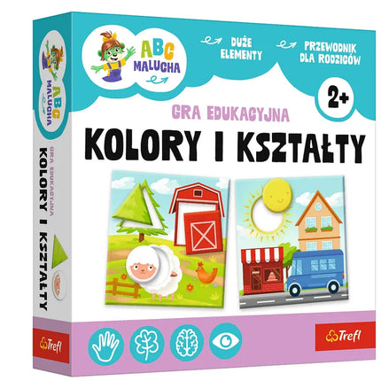 Edukacinis žaidimas „Spalvos ir formos ABC mažyliams – Treflikų šeima“