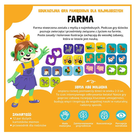 Edukacinis žaidimas „Ūkis ABC mažyliams – Treflikų šeima“