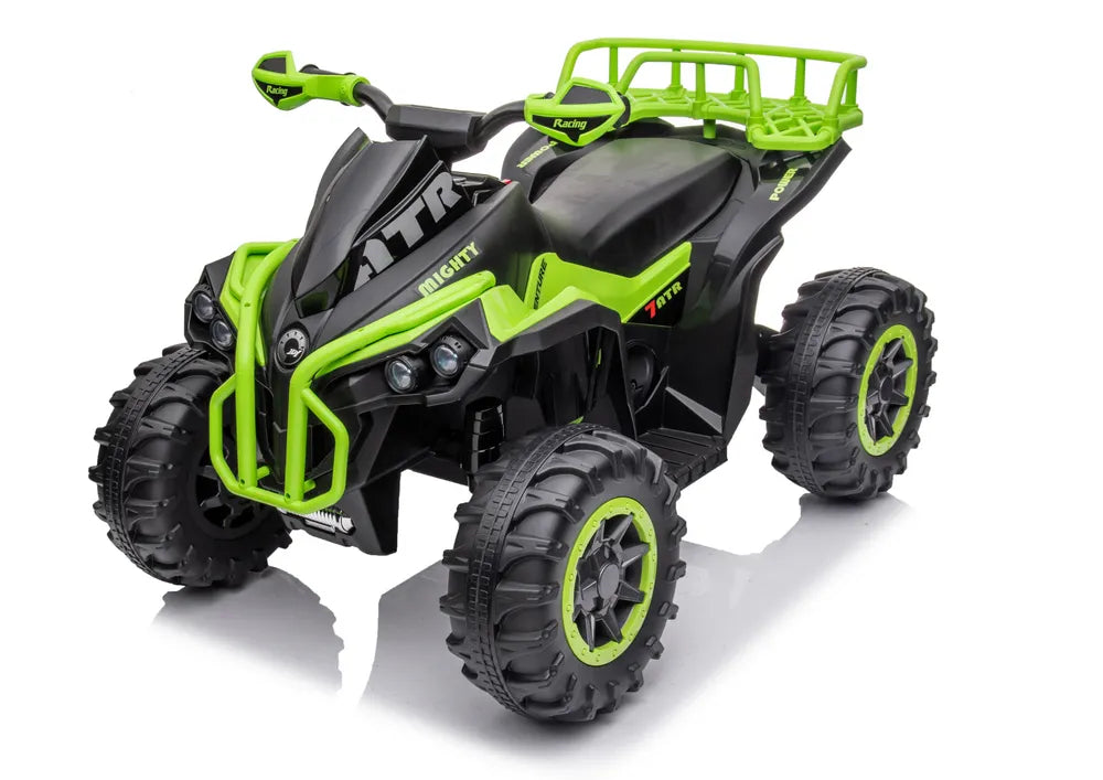 Elektrinis keturratis GTS1199 žalias 12V
