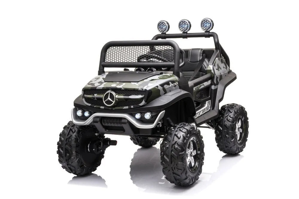 Elektrinis vaikiškas automobilis Unimog S Moro – visureigis vaikams