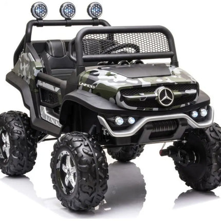 Elektrinis vaikiškas automobilis Unimog S Moro – visureigis vaikams