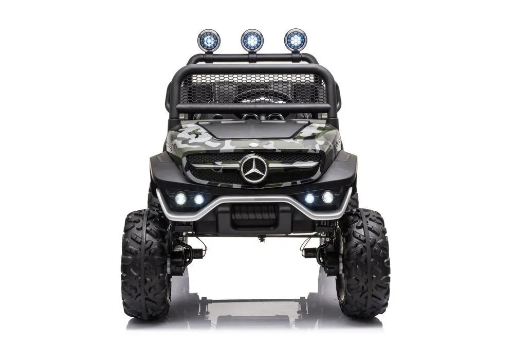 Elektrinis vaikiškas automobilis Unimog S Moro – visureigis vaikams