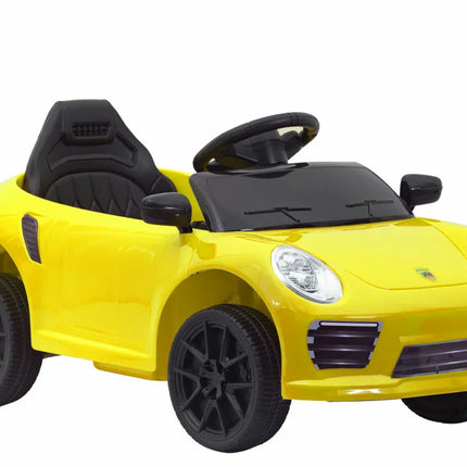 Elektrinis vaikiškas geltonas automobilis WMT‑666 12V
