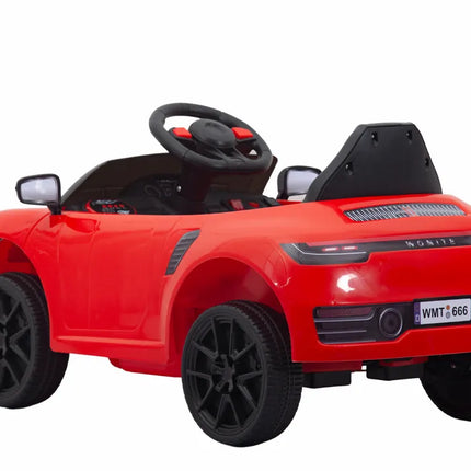 Elektrinis vaikiškas raudonas automobilis WMT‑666 12V