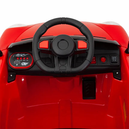 Elektrinis vaikiškas raudonas automobilis WMT‑666 12V