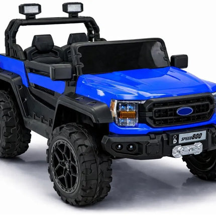 Elektromobilis vaikams 4×4 22F – 12V 10Ah – Mėlynas