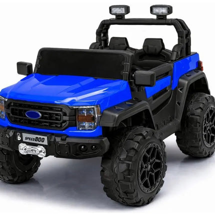 Elektromobilis vaikams 4×4 22F – 12V 10Ah – Mėlynas