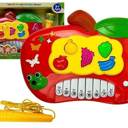 Elektroninis pianinas „Apple“ su mikrofonu ir telefono jungtimi