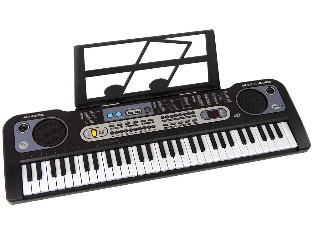 Elektroninis pianinas vaikams su mikrofonu