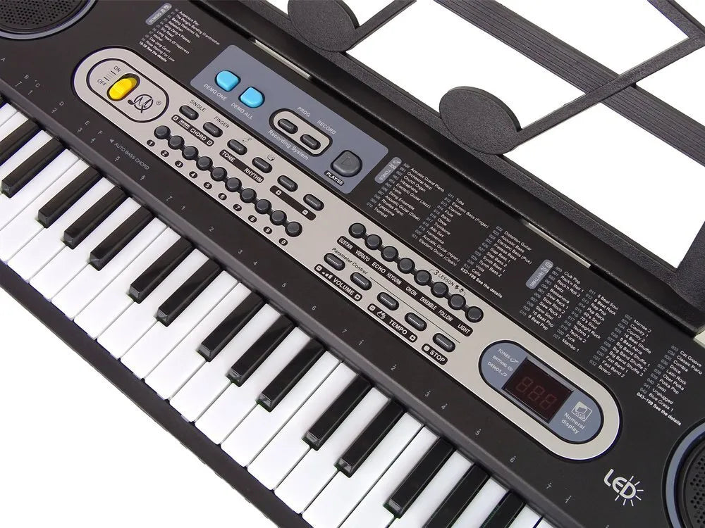 Elektroninis pianinas vaikams su mikrofonu