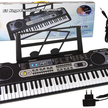 Elektroninis pianinas vaikams su mikrofonu