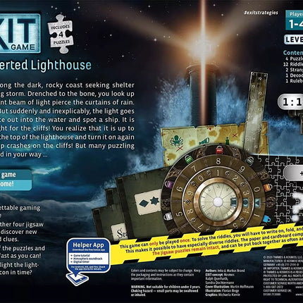 Stalo žaidimas „Exit Lighthouse“