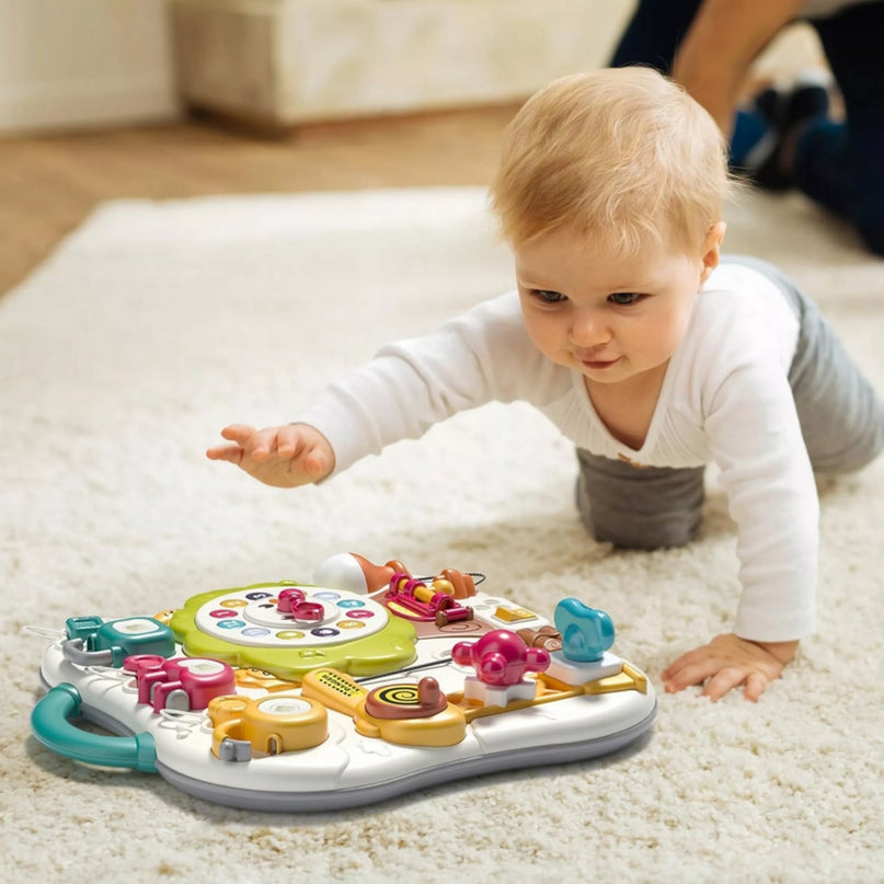 WOOPIE Montessori manipuliacinė sensorinė interaktyvi lenta mažyliams