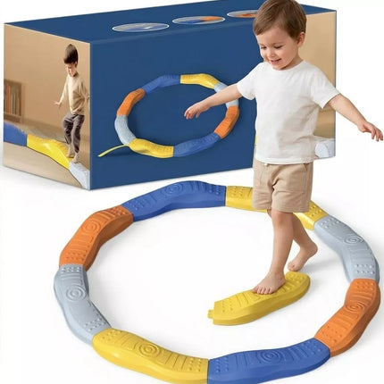 „WOOPIE“ modulinis pusiausvyros takelis – sensorinis takas „Circle“