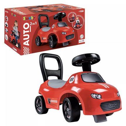  Smoby raudonis automobilis