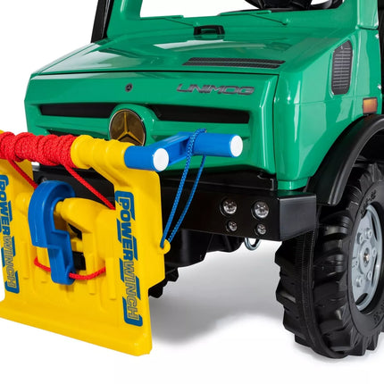 Rolly Toys RollyUnimog Forst Mercedes-Benz gervė – sunkvežimio pedalais minamas automobilis