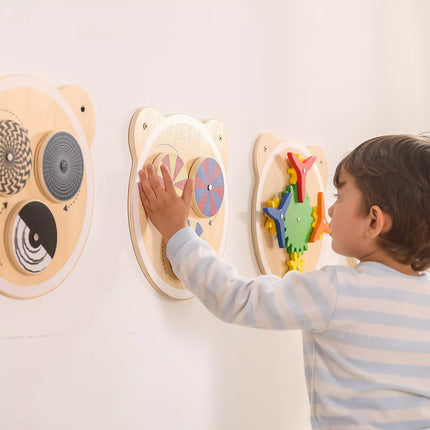 VIGA medinių lentų spalvos FSC Montessori sertifikatas