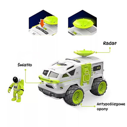 WOOPIE Interaktyvus didelis Space Rover kosmoso rinkinys