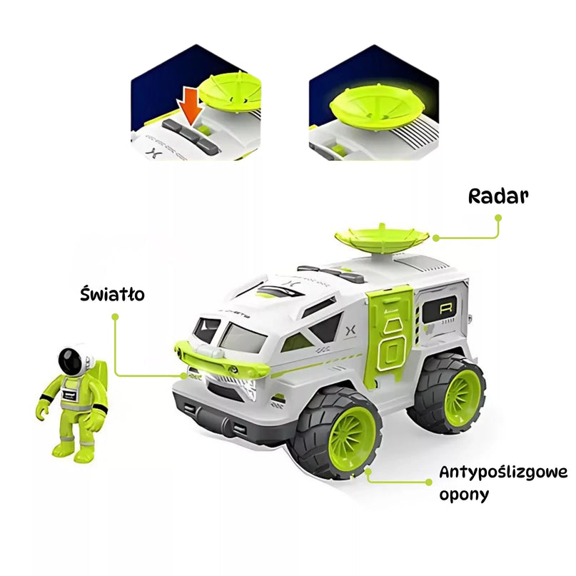 WOOPIE Interaktyvus didelis Space Rover kosmoso rinkinys