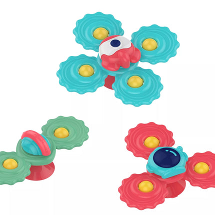 WOOPIE BABY Teether verpimo suktukas su siurbtuku 5vnt rinkinys