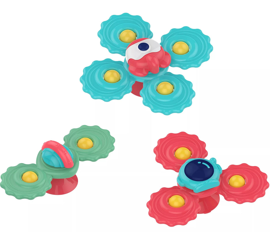 WOOPIE BABY Teether verpimo suktukas su siurbtuku 5vnt rinkinys