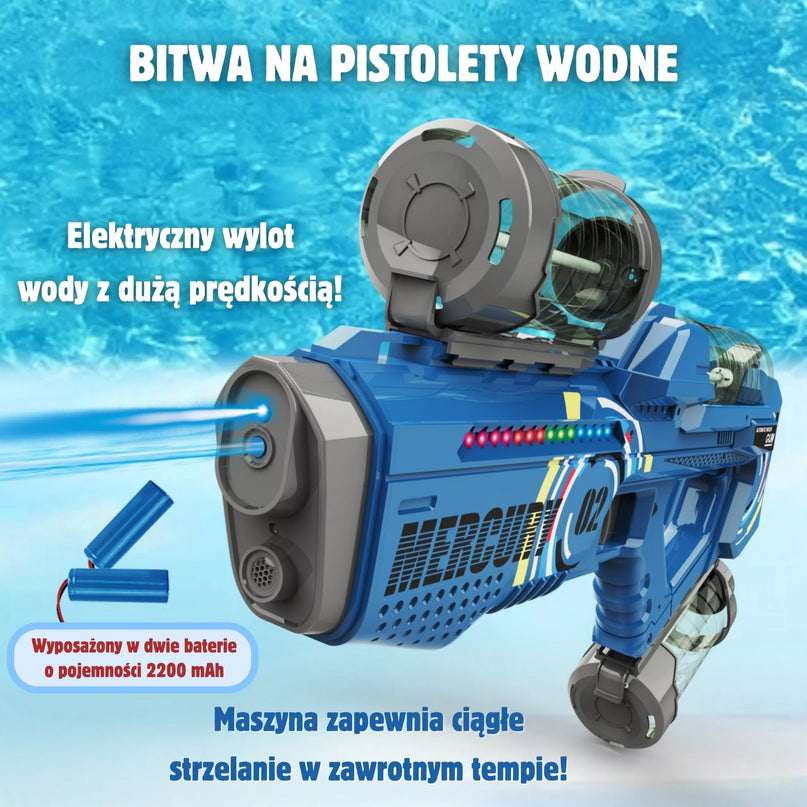 WOOPIE vandens pistoletas Elektrinis automatinis Merkurijus
