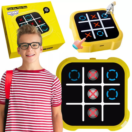 WOOPIE Elektroninis „Kryžiukai–Nuliukai“ – loginis ir edukacinis 4 viename žaidimas