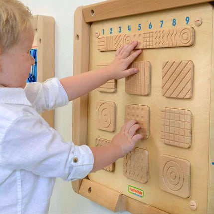 MASTERKIDZ Sensorinė sieninė lenta paviršiaus tekstūrai atpažinti