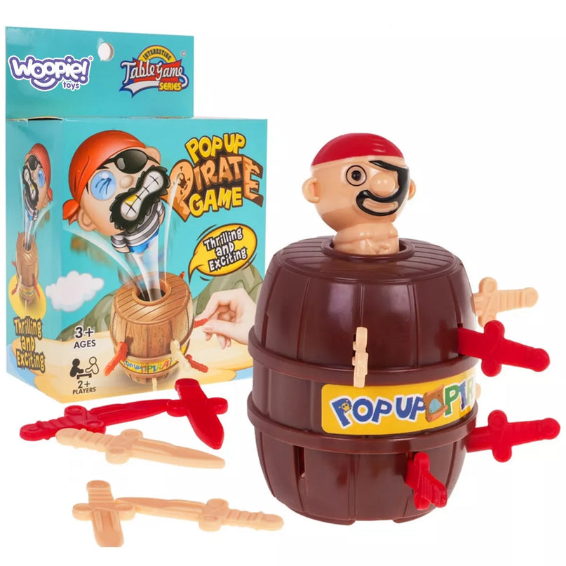 WOOPIE arkadinis žaidimas „Išdykęs piratas statinėje šokinėja“