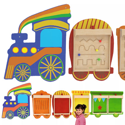 MASTERKIDZ – 5 lentų traukinuko tvirtinimo sistema
