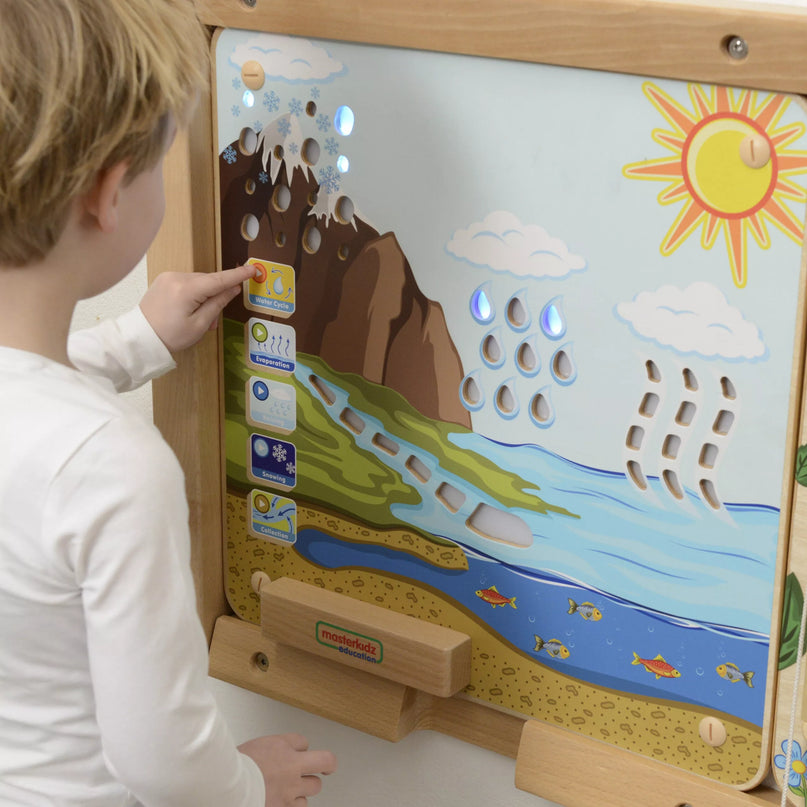 MASTERKIDZ edukacinė vandens ciklo lenta