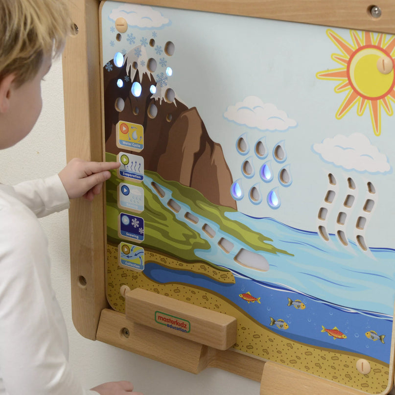 MASTERKIDZ edukacinė vandens ciklo lenta