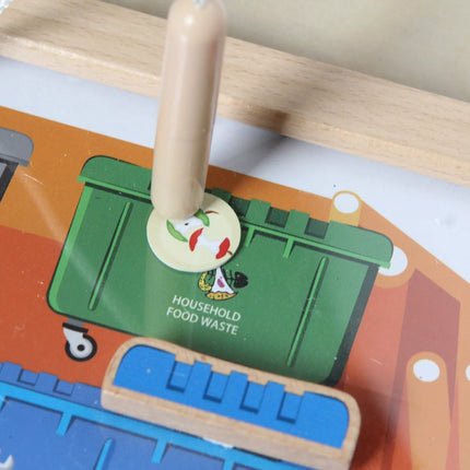 MASTERKIDZ – Montessori atliekų rūšiavimo edukacinė lenta