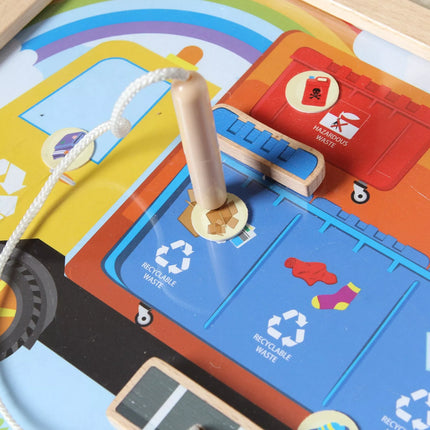 MASTERKIDZ – Montessori atliekų rūšiavimo edukacinė lenta