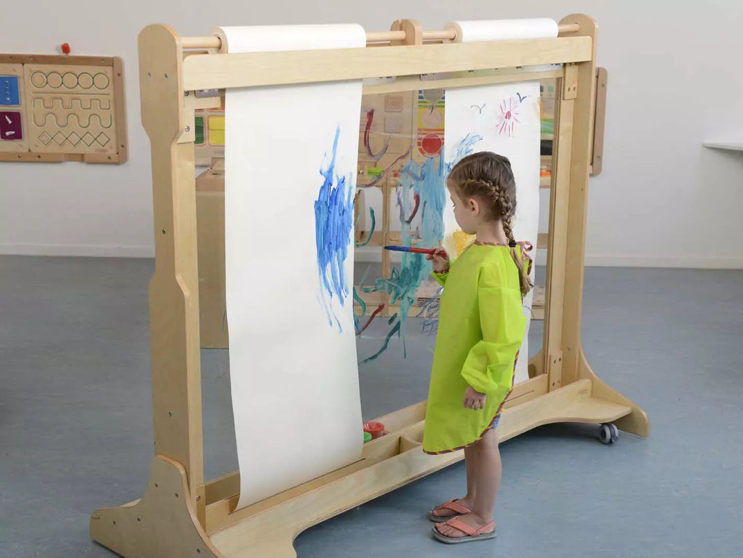 MASTERKIDZ – didelis medinis lango molbertas piešimui