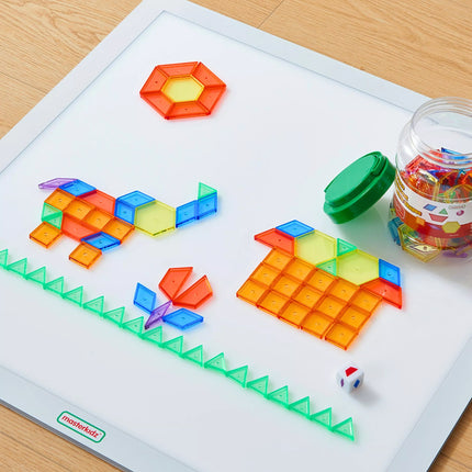 Masterkidz LED sensorinė dėžė su mozaikos blokais 140 vnt.
