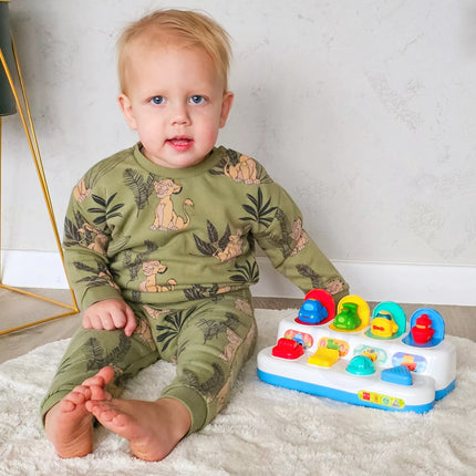 WOOPIE BABY edukacinis žaislas „Pop-Up“ transporto priemonės