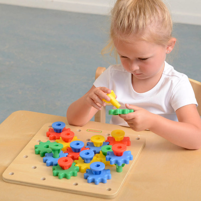 Masterkidz krumpliaračių mechanizmo konstravimo Montessori lenta
