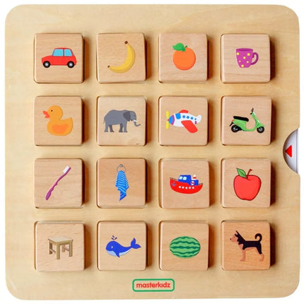 MASTERKIDZ Montessori šešėlių atpažinimo ir poravimo žaidimas