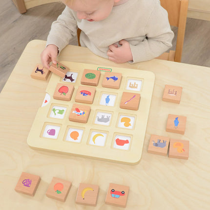MASTERKIDZ Montessori šešėlių atpažinimo ir poravimo žaidimas