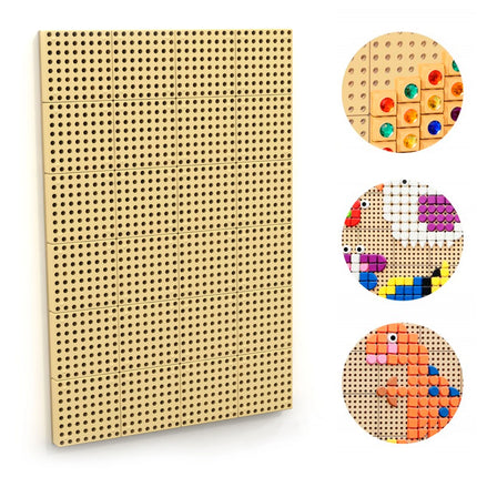 MASTERKIDZ STEM kūrybinė mokslo lenta su montavimo panele, 120×80 cm
