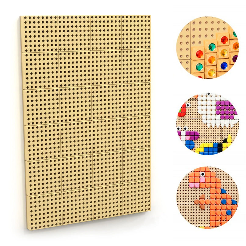 MASTERKIDZ STEM kūrybinė mokslo lenta su montavimo panele, 120×80 cm