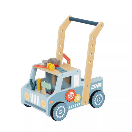 TOOKY ŽAISLAS Medinis Walker Automobilių Mini STEM dirbtuvės