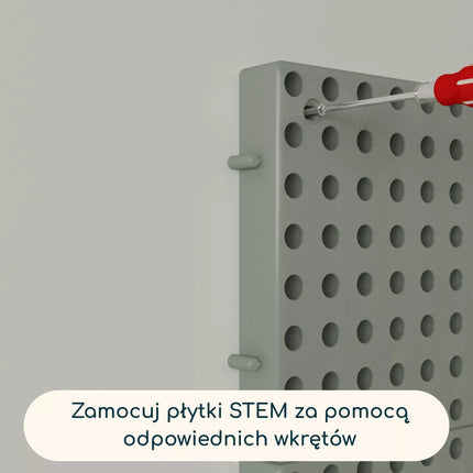 MASTERKIDZ Kūrybinė lauko sienelė 80 × 80 cm – STEM žaislas