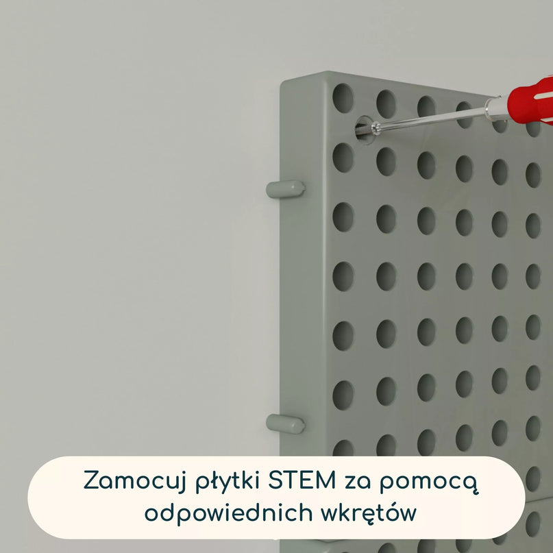MASTERKIDZ Kūrybinė lauko sienelė 80 × 80 cm – STEM žaislas